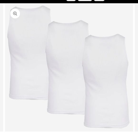 NWT’s Reebok Men's 3 Pack Tanks Size Large B1 - Picture 3 of 3